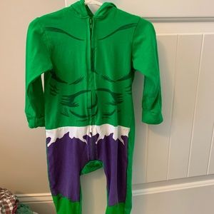 Toddler Hulk costume